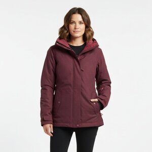 *Burton Jet Set Women's Maroon Ski Jacket – Size Small